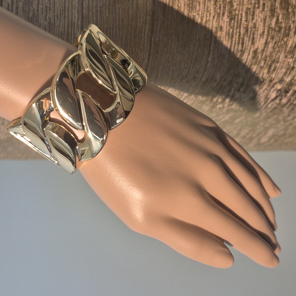Chunky Gold-Tone Bracelet